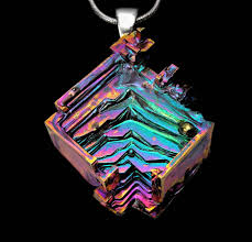 Bismuth Crystal For Sale Uk Your Place To Buy And Sell All Things Handmade Iridescent Crystal Bismuth Jewelry Bismuth Necklace