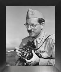 Joe Rosenthal in Uniform Holding Camera Print. Art Prints ...