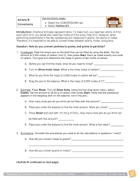 In chemistry, the mole (mol) is defined as an amount of a substance that contains 6.02 × 1023 particles of that substance. Moles Gizmos Student Worksheet Kelly Hartnett Library Formative