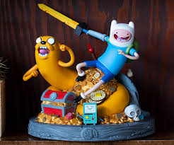 Adventuring during my adventure time. Mondo Finn Jake Adventure Time Statue Figures Com