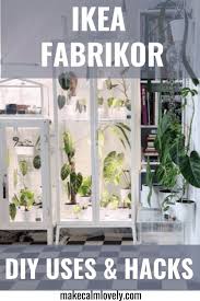 Iris chose the besta cabinet for her base, and opted for glass shelves for the interior—that way, light could get to plants at every level. 9 Amazing Ikea Fabrikor Cabinet Diy Hacks Uses