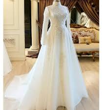 20 koleksi kebaya akad nikah terlengkap 2018 info kebaya modern. Baju Pengantin Muslimah