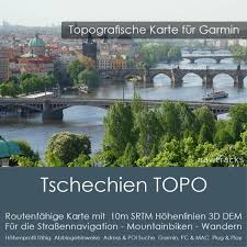 Kurz nach dem fall des eisernen vorhangs und der öffnung der grenzen, damals noch der tschechoslowakei, einhergehend mit dem aus deutschland und österreich einsetzenden starken. Topo Karte Tschechien Europa Gps Karte Garmin Mit 10m Srtm Hohelinien Download Navitracks Garmin Kartenmanufaktur