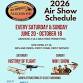 Every Saturday & Sunday Air Show (NY94)