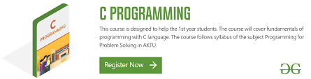 C Programming Language Geeksforgeeks