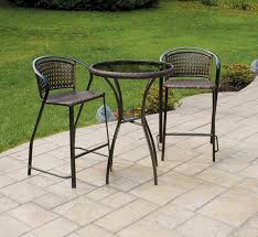 3 Piece Barolo Bar Collection Patio Furniture Patio Patio Chairs