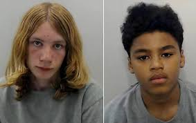 Baby-faced' murderers pictured and named for first time