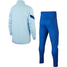 Promo chelsea jogging nike pour homme 2017/18 personnalisable discount. Survetement Nike Chelsea Fc Dri Fit Strike 2020 2021 Nino Cobalt Tint Rush Blue Boutique De Football Futbol Emotion