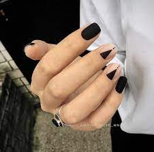 Manicura de moda manicura para uñas cortas esmalte para uñas uñas postizas de gel uñas de diva diseños de uñas sencillos estilos de uñas pintadas diseños de gelish arte de uñas negras unhas masculinas: Pin De Sonia Valadas En Manikyur Manicura De Unas Unas De Maquillaje Disenos De Unas Mate