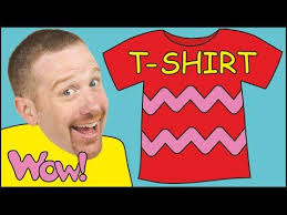 Song For Kids About T Shirt For Steve And Maggie English For Children Kids Songs Kids English Songs