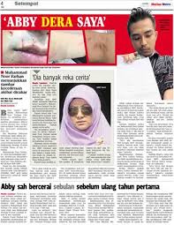 On aug 14, 2015, she married her current husband muhammad faizal zakaria. Abby Dera Saya Klik