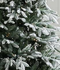 Christmas snow globe snowflake with snowfall on blue background. The Colombian Pre Lit Artificial Christmas Tree Snow Flocked Green 8 Foot The Christmas Tree Company