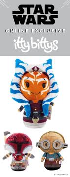 Itty Bitty Ashoka Tano Stuffed Animal Is The Perfect Gift For Any Star Wars Fan This Must Have Plush Toy Is Featured Exclu Itty Bitty Itty Star Wars Online