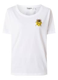 Essentiel Antwerp Sobeetle T Shirt Met Kralendecoratie De Bijenkorf