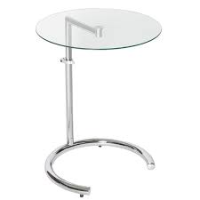 Dieses modell wurde 1937 entworfen und kommt aus pastellviolett. Art Deco Beistelltisch Effect 45cm Chrom Glas Kaufland De