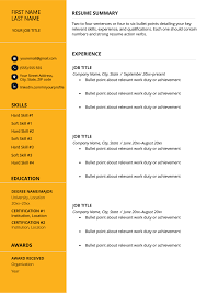 In 99% of the cases, you'll want to go with the reverse chronological resume format. Blank Resume Templates 22 For Download Resume Genius