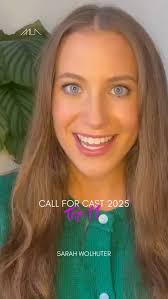 CALLBACK CHRONICLES with our TOP 11 CALL FOR CAST 2025⭐️, ., ., ., Meet  Sarah Wolhuter from Cape Town, ., ., ., #mlacallforcast #callforcast2025  #opencall #auditions #representation #southafricanactor ...