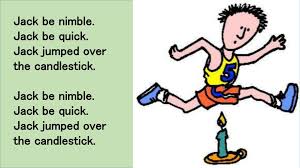 Jack be nimble is an english language nursery rhyme. Nursery Rhymes Song Ppt Download