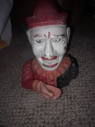 Vintage clown bank