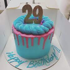 Affordable and search from millions of royalty free images, photos and vectors. Happy 29th Birthday Cake Lemon Cake Cakes By Crystal Facebook