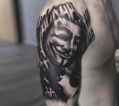 Here are even more of the best chinese japanese tattoos symbols for men, women, girls, and more. Guy Fawkes Tattoo By Morty Tattoo Photo 18107