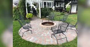 See more ideas about fire pit, menards, fire pit ring. Fire Pit Paver Patio Project By Wade At Menards
