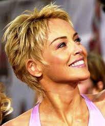 sharon stone haircut