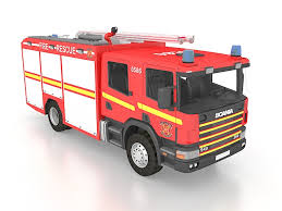 Scania Fire Truck 3d Model Download For Free In 2020 Fire Trucks Trucks 3d Model