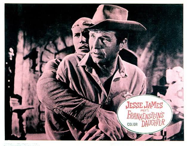 Jesse James Meets Frankenstein's Daughter 1966 Lobby Card