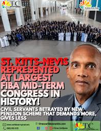 ST. KITTS-NEVIS REPRESENTED AT LARGEST FIBA MID-TERM CONGRESS IN HISTORY —  SKNABA PRESIDENT GLENN JEFFERS ATTENDS GLOBAL BASKETBALL SUMMIT IN BAHRAIN 