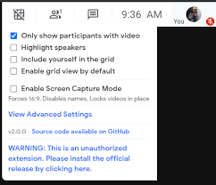 Nod is a google meet extension that allows participants to provide reactions during meetings. Https Www W3technic Com Free Chrome Extensions Google Meet Grid View Chrome Extension