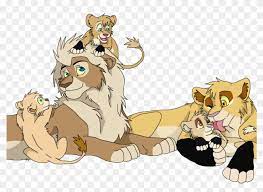 In order to make the attracting easier, draw the hands initially then draw the intertwined fingers and you will certainly have a cute picture in front of you. Katty Jasim And Cubs By Firewolf Anime Anime Lion Cubs Free Transparent Png Clipart Images Download