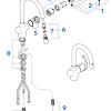 There are several videos online that show you how to repair the faucets, as well. 1