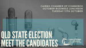 October State Election Meet The Candidates Luncheon Event Booking Cairns Chamber Of Commerce
