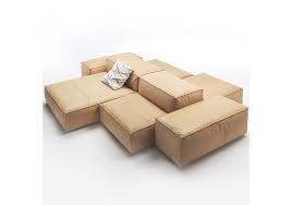 The upholstery collection is the essence of living divani; Extrasoft Living Divani Modulsofa Milia Shop