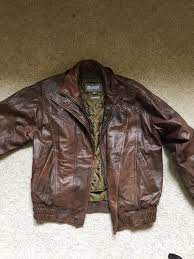 Wilson Leather Brown Leather Bomber Jacket Size Medium Ebay Leather Jacket Black Vintage Leather Jacket Brown Leather Bomber Jacket