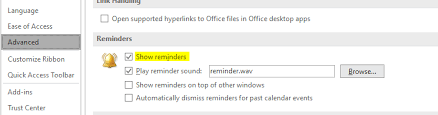 Outlook Calendar Reminders Not Working Microsoft Community