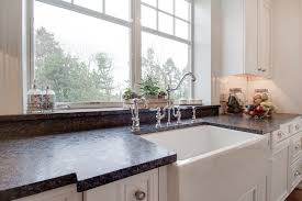 Image Result For Silver Pearl Leathered Granite White Kitchen Traditional Leather Granite Granite Countertops