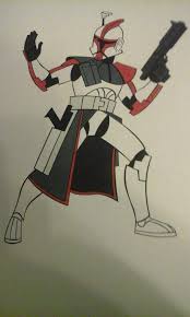 Grab your ink and pap. Captain Rex Fordo Drawings Star Wars Amino