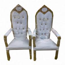 If you are interested in any of our chairs please contact us to visit our location business h rs: King And Queen Chairs Option 1 Mint Fabrics