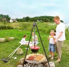 Premium Dreibein Grill Mit Grillgitter Topf Und Kanne Zubehor Feuerschale Grill Garten Sport Freizeit Haus Garten B Feuerschale Grillen Feuerkorb