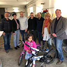 Verabschiedung Des Fahrradwerkstattteams