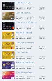 Aeon credit cards are mostly entry level credit cards, but this does not mean that they are useless. 13 Kredit Kad Aeon Paling Popular Mobile Credit Card Visa Card Credit Card