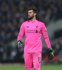 The liverpool team arrives for a friendly at chester. Pin On Alisson Becker The Wall