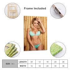 Amazon.com: WIOLPCH Melissa Debling Sexy Poster Big Boobs Hot Bikini Poster  48 Canvas Painting Wall Art Poster for Bedroom Living Room Decor Pictures  For Living Room Bedroom Decor 08x12inch(20x30cm), Frame-style: Posters &