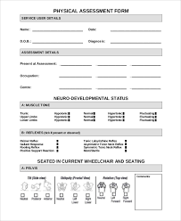 Maybe you would like to learn more about one of these? Free 8 Sample Physical Assessment Forms In Pdf Ms Word