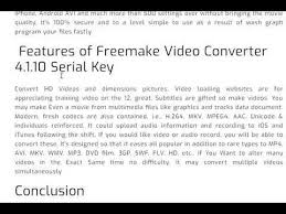 Freemake Video Converter 4 1 10 Serial Key Free Download Video Converter Converter Free Video Converter