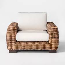 Shop For Wicker Chairs Online At Target Free Shipping On Orders Of 35 And Save 5 Every Day With Your In 2020 Sunbrella Cushions Wicker Patio Furniture Club Chairs