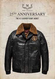 Pme Legend Pme333 Leather Flight Jacket Flight Jacket Denim Day