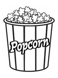 A simple heating process will make the corn kernels expand and are marked by. Popcorn Coloring Page 1001coloring Com